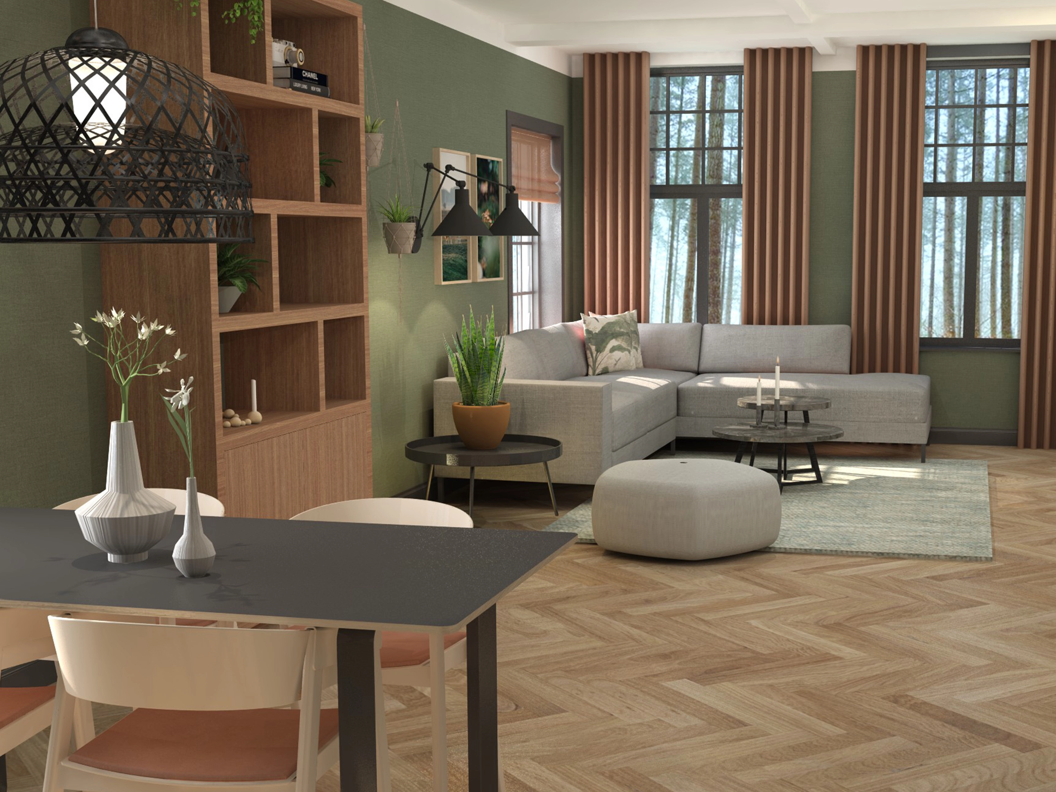 Interieuradvies resultaat - verbouwd interieur